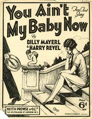 cover: You Ain't My Baby Now, Billy Mayerl