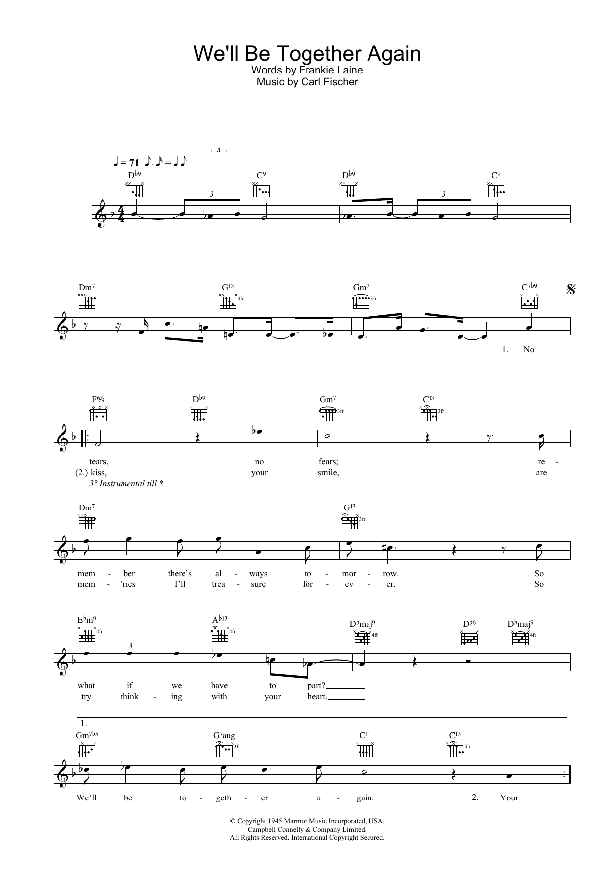 Produktbild zu: We'll Be Together Again
