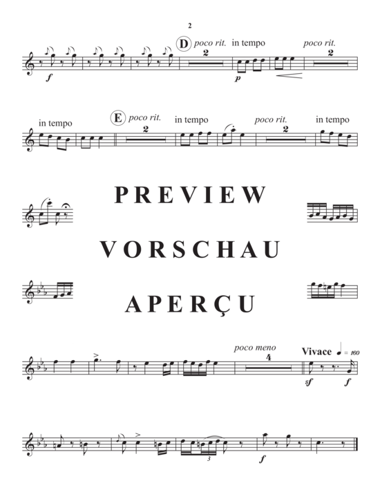 Produktgalerie: Seite 9 von 17 Hungarian Dance No. 5 , , (Blechbläser Quintett)