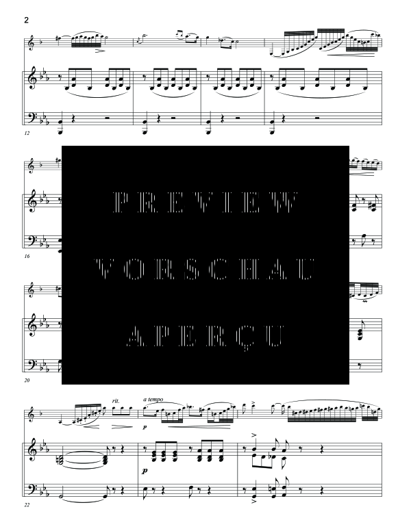 Product gallery: Page 6 of 11 Adagio, Tema con Variazioni e Finale sopra il tema nell´opera Il Pirata del Bellini, , (clarinet in Bb and piano)