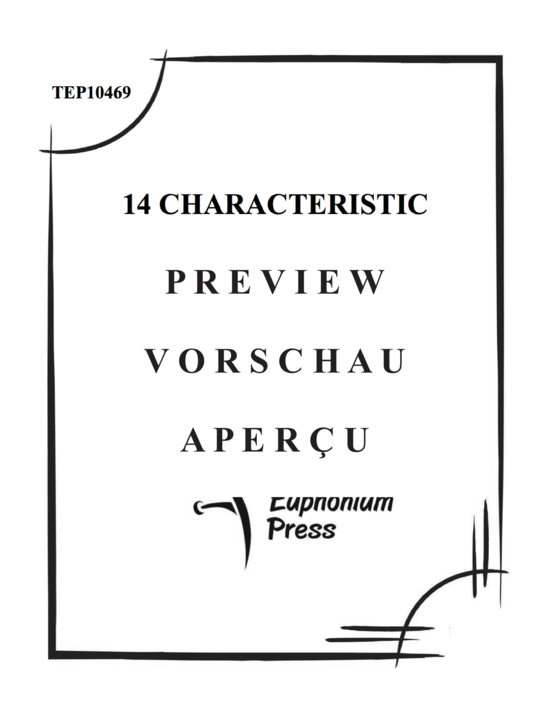 gallery: 14 Characteristic Studies , , (Tuba Solo)