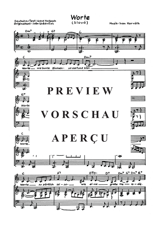Product gallery: Page 4 of 4 Worte , , Piano and Voice