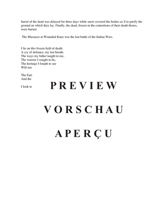 Produktgalerie: Seite 6 von 21 Requiem for Wounded Knee , , (2x Tuba + Klavier + Erzähler)