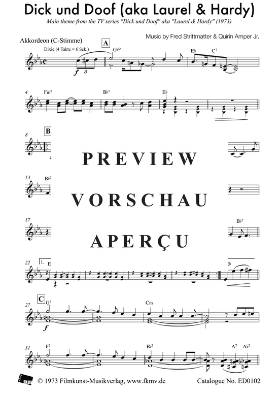 Product gallery: Page 4 of 7 Dick und Doof: Akkordeon, , 