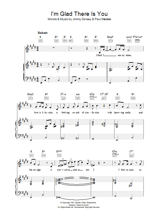 Produktbild zu: I'm Glad There Is You (In This World Of Ordinary People)