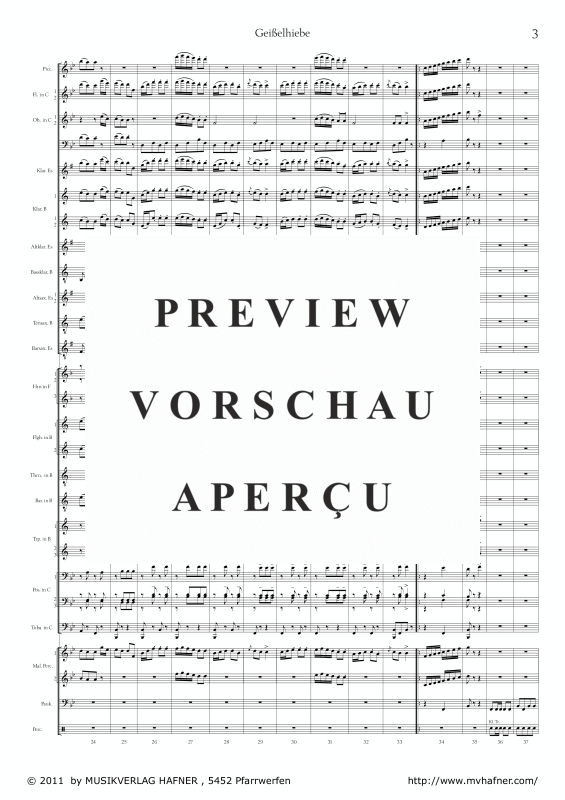Product gallery: Page 8 of 11 Geißelhiebe, , (large wind orchestra)