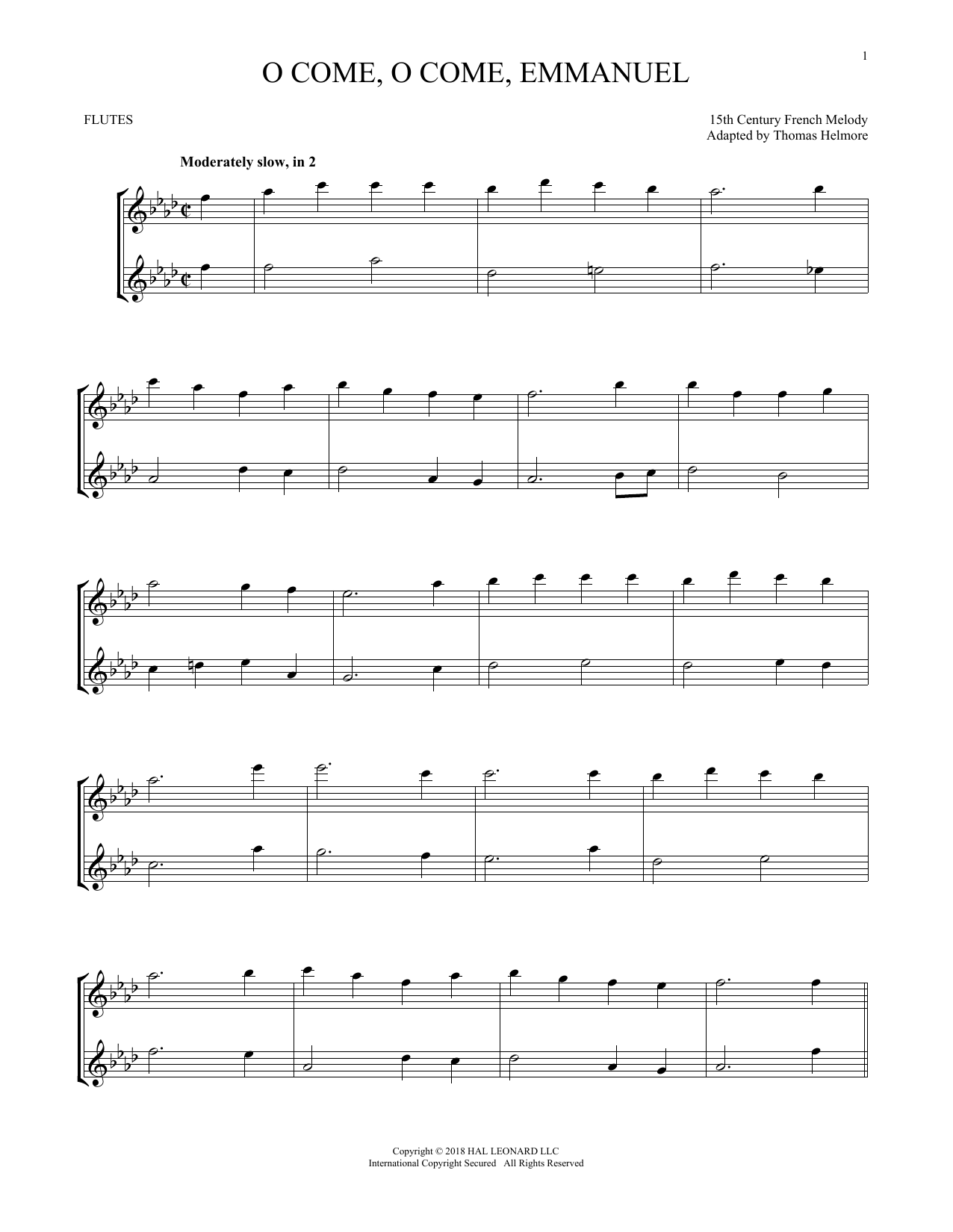 Product gallery: Page 1 of 1 O Come, O Come, Emmanuel, Traditional Latin Text