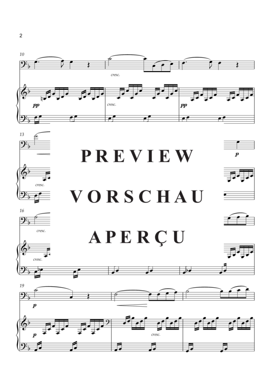 Product gallery: Page 3 of 9 Ave Maria , , (bassoon + piano)