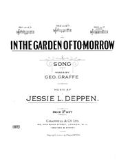 cover: In The Garden Of Tomorrow, Jessie L. Deppen, Gesang, Klavier