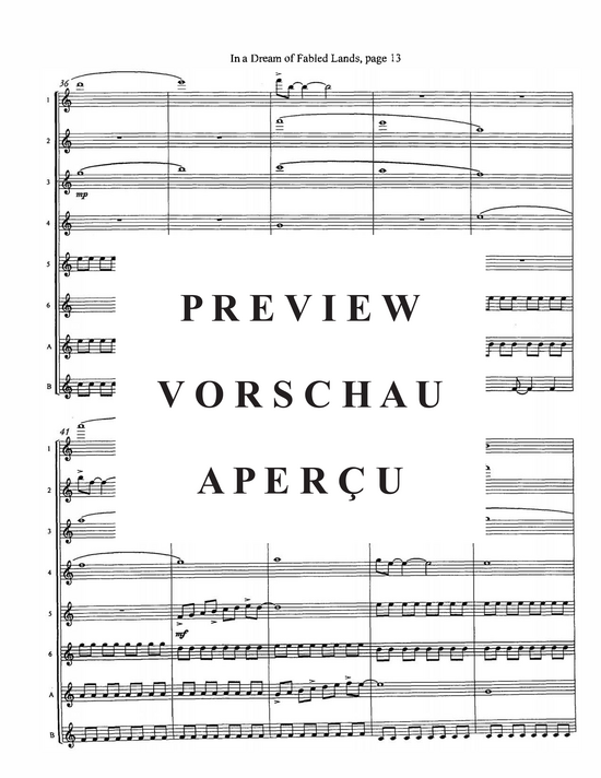 Product gallery: Page 16 of 21 In A Dream of Fabled Lands , , (6 C flutes, alto flute and bass flute)