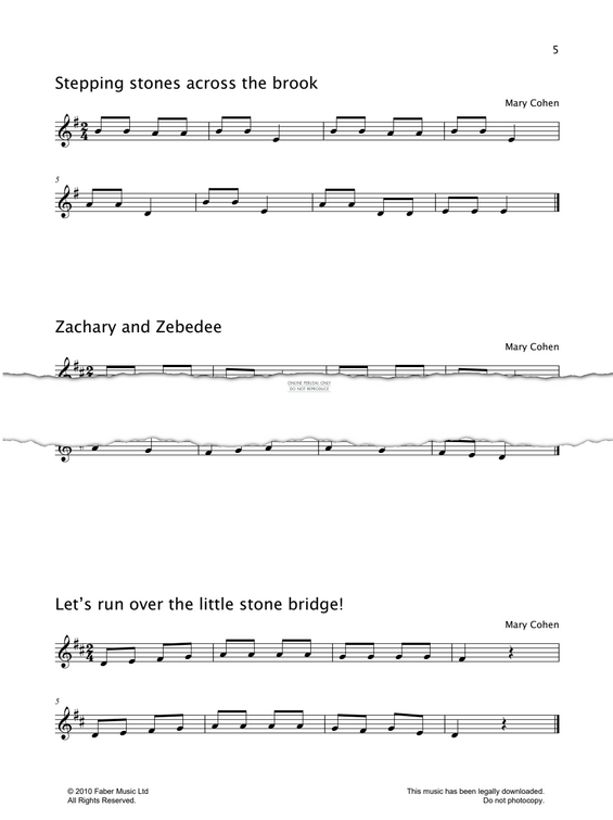 Produktgalerie: Seite 1 von 1 Let's Run Over The Little Stone Bridge, Mary Cohen, Violine