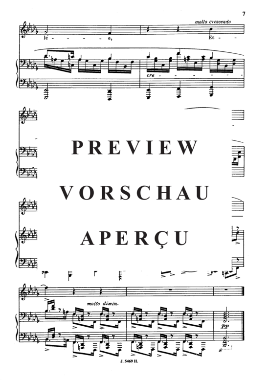Product gallery: Page 6 of 6 Larmes Op.51 No.1, , Medium Voice and Piano