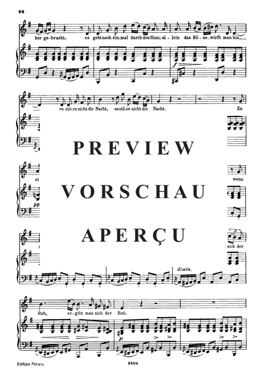 gallery: Der Einsame D.800 , , (Gesang hoch + Klavier)