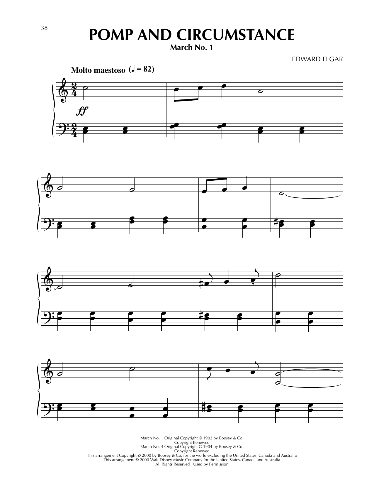 Produktbild zu: Pomp And Circumstance (from Fantasia 2000)