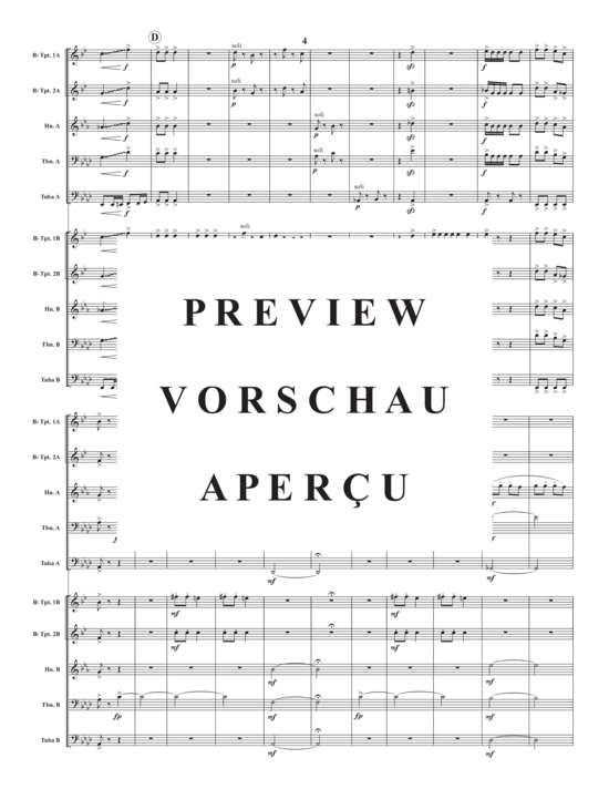 Produktgalerie: Seite 6 von 21 Rhapsodie in Jingle , , (Doppeltes Blechbläserquintett)