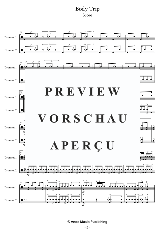 Produktgalerie: Seite 7 von 11 Body Trip, , Drumset Duet