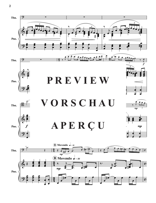 Product gallery: Page 3 of 20 Drei Romanzen für Susie , , (trombone/baritone + piano)