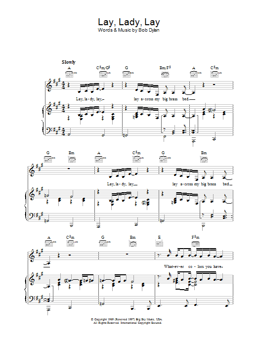 Produktbild zu: Lay Lady Lay