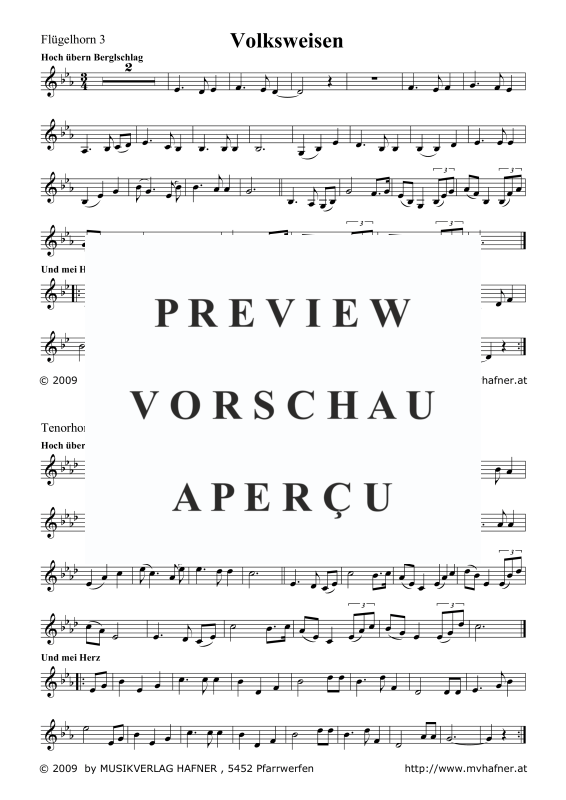 Product gallery: Page 4 of 11 Volksweisen, , (Brass Ensemble)