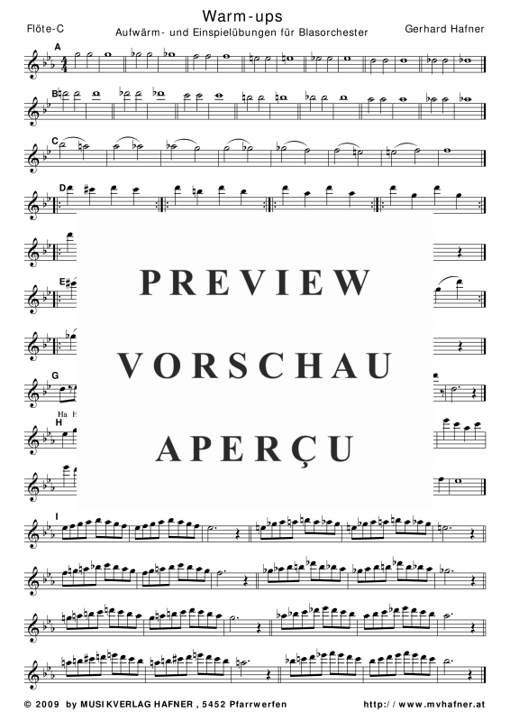 Product gallery: Page 8 of 11 Warm-ups Einspielübungen, , (large wind orchestra)