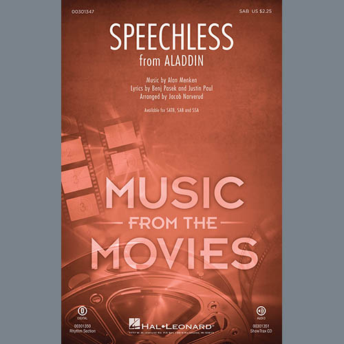 cover: Speechless (from Disney's Aladdin) (arr. Jacob Narverud), Naomi Scott