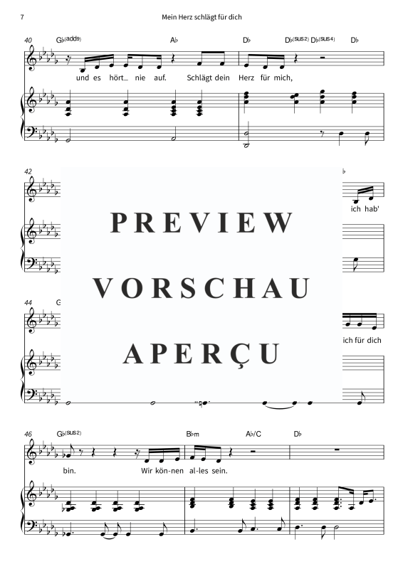 gallery: Mein Herz schlägt für dich, Vera Klima, (voice and piano)