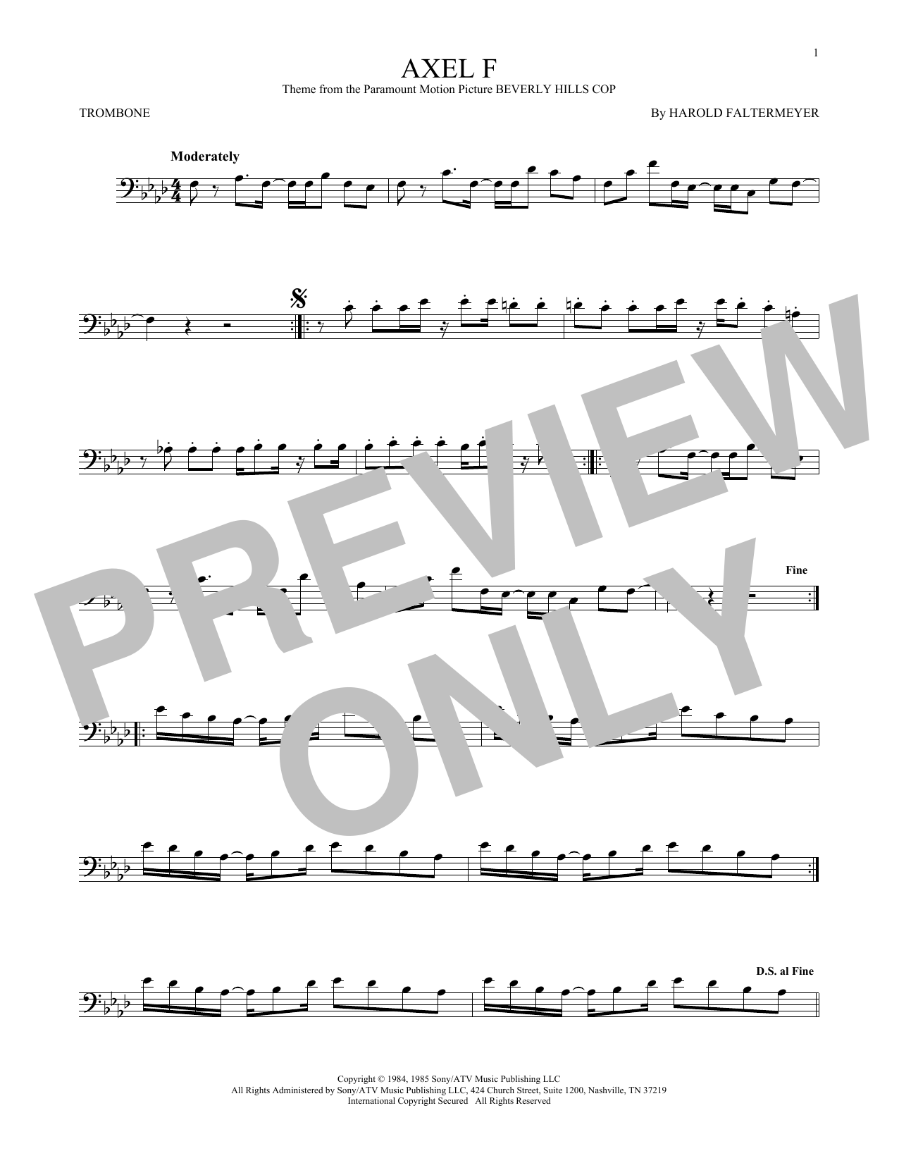 Product gallery: Page 1 of 1 Axel F, Crazy Frog