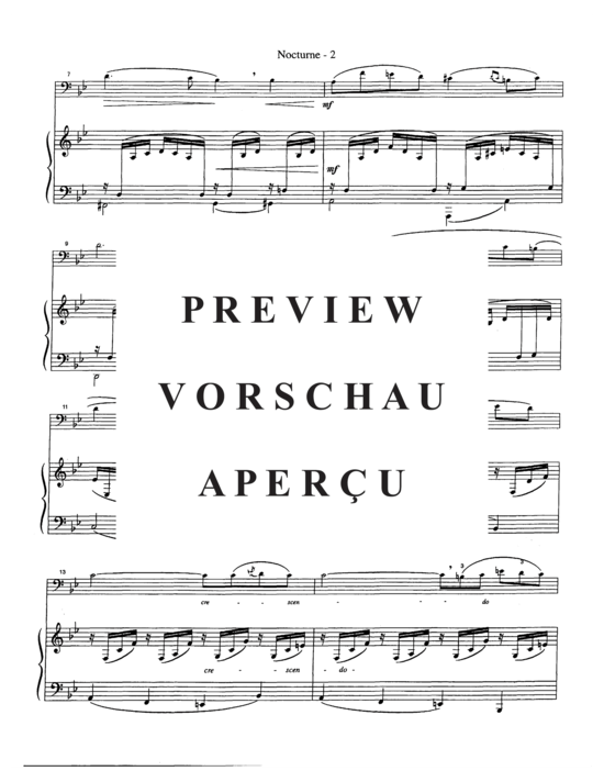 Product gallery: Page 5 of 15 Nocturne , , (euphonium + piano)