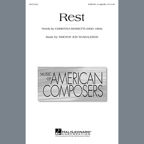 cover: Rest, Christina Rossetti, Chor