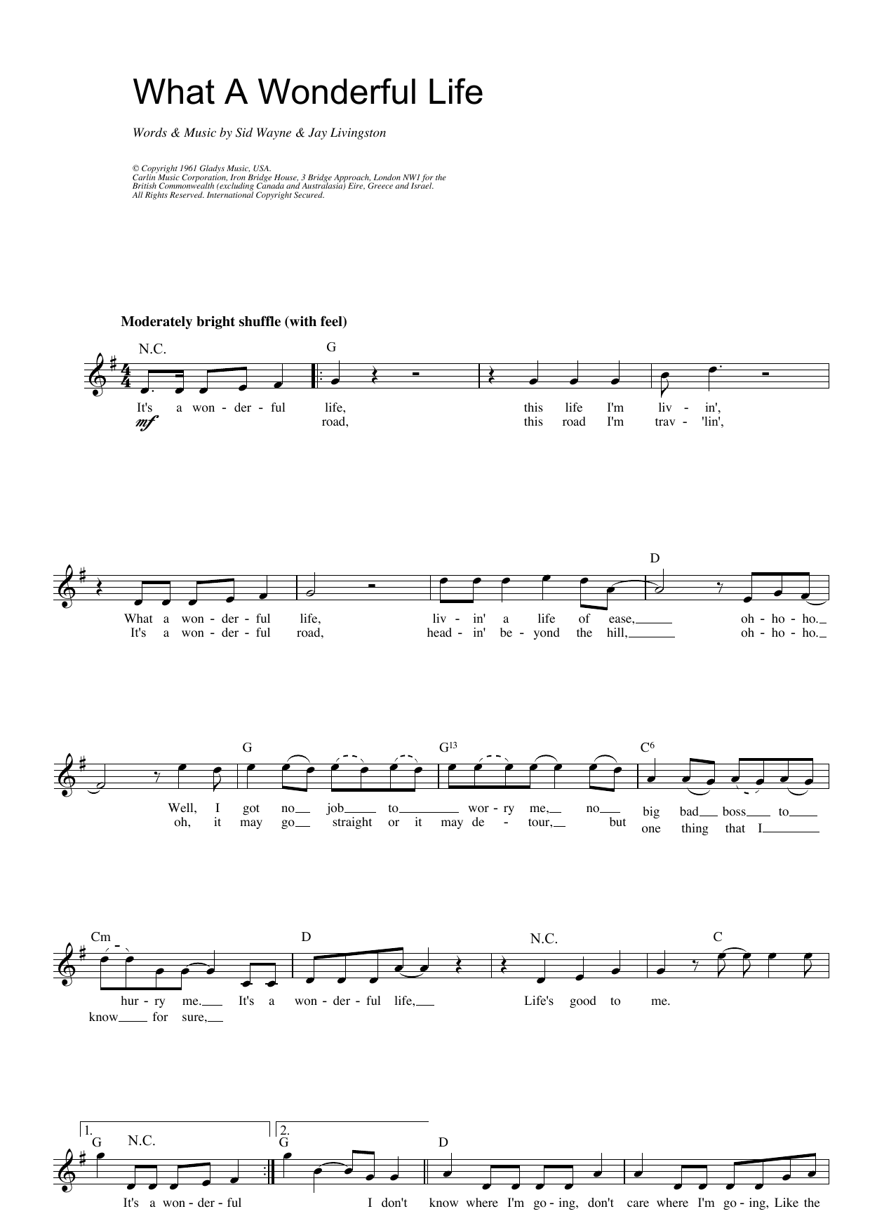 Produktgalerie: Seite 1 von 1 What A Wonderful Life, Elvis Presley, Melodieinstrument