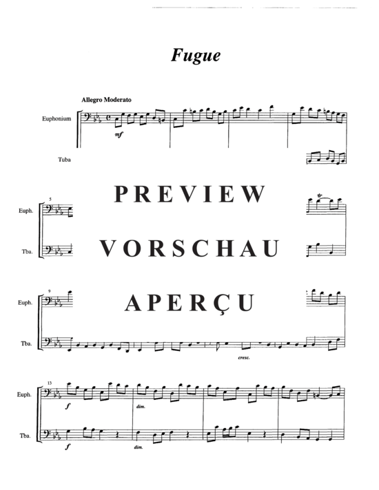 Product gallery: Page 7 of 14 Three Short Duets , , (Tuba Duet ET)
