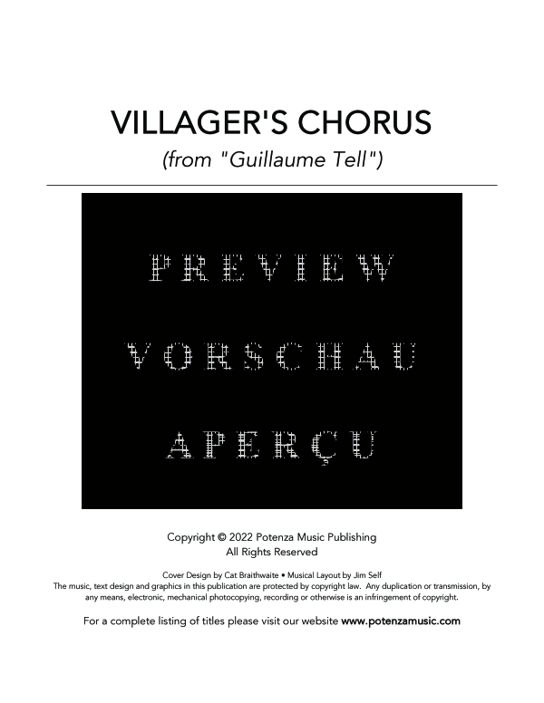 Product gallery: Page 3 of 11 Villager´s Chorus, , (trombone and piano)