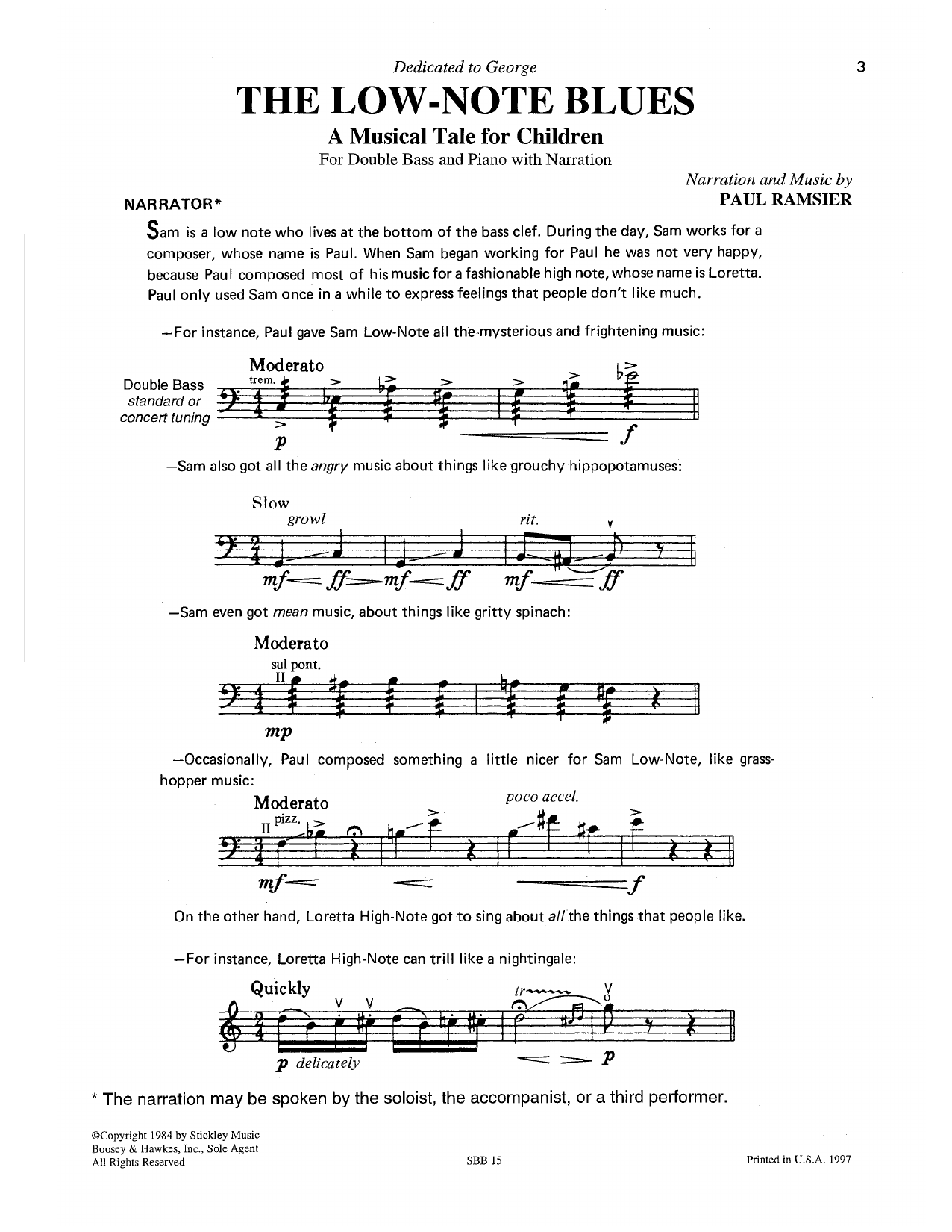 Produktgalerie: Seite 1 von 1 The Low-Note Blues, Paul Ramsier