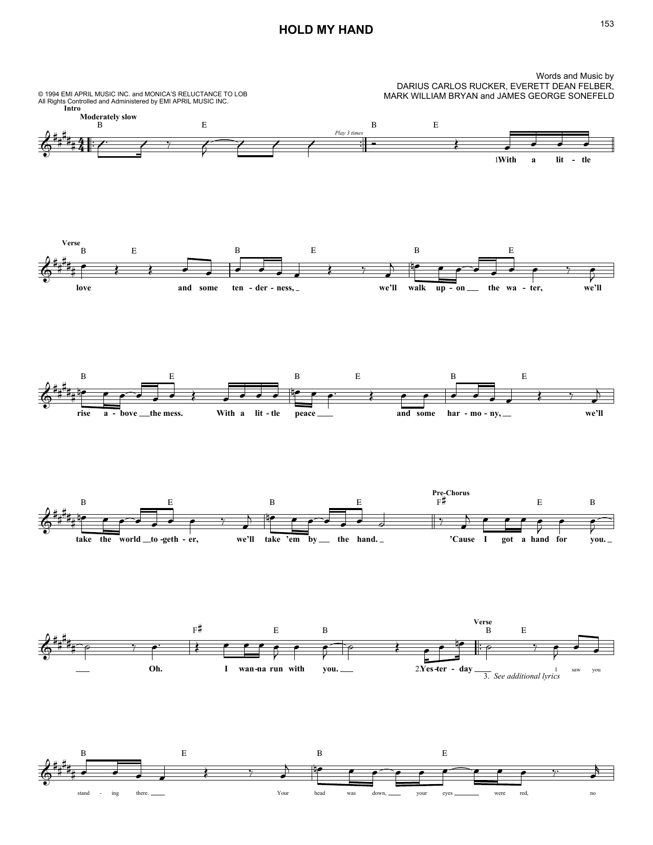 Produktbild zu: Hold My Hand