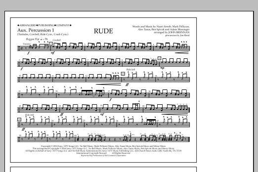 Product picture to: Rude - Aux. Perc. 1