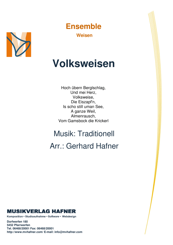 Product picture to: VolksweisenTraditional