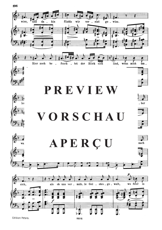 Product gallery: Page 5 of 6 Fülle der Liebe D.854, , Medium Voice and Piano