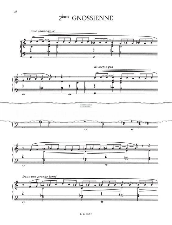 Produktbild zu: Gnossienne No.2