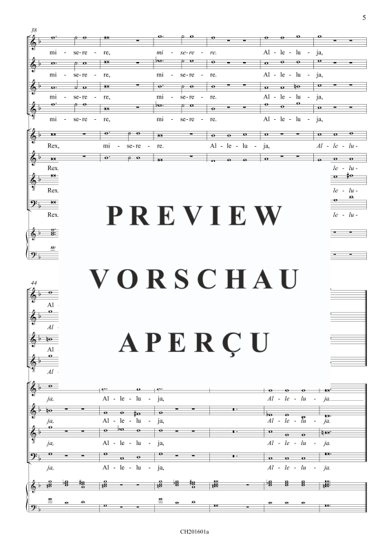 gallery: Dic nobis Maria, , Gemischter Chor 8-stimmig und BC