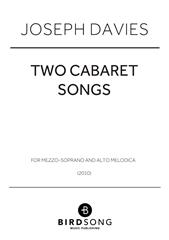 Produktbild zu: Two Cabaret Songs