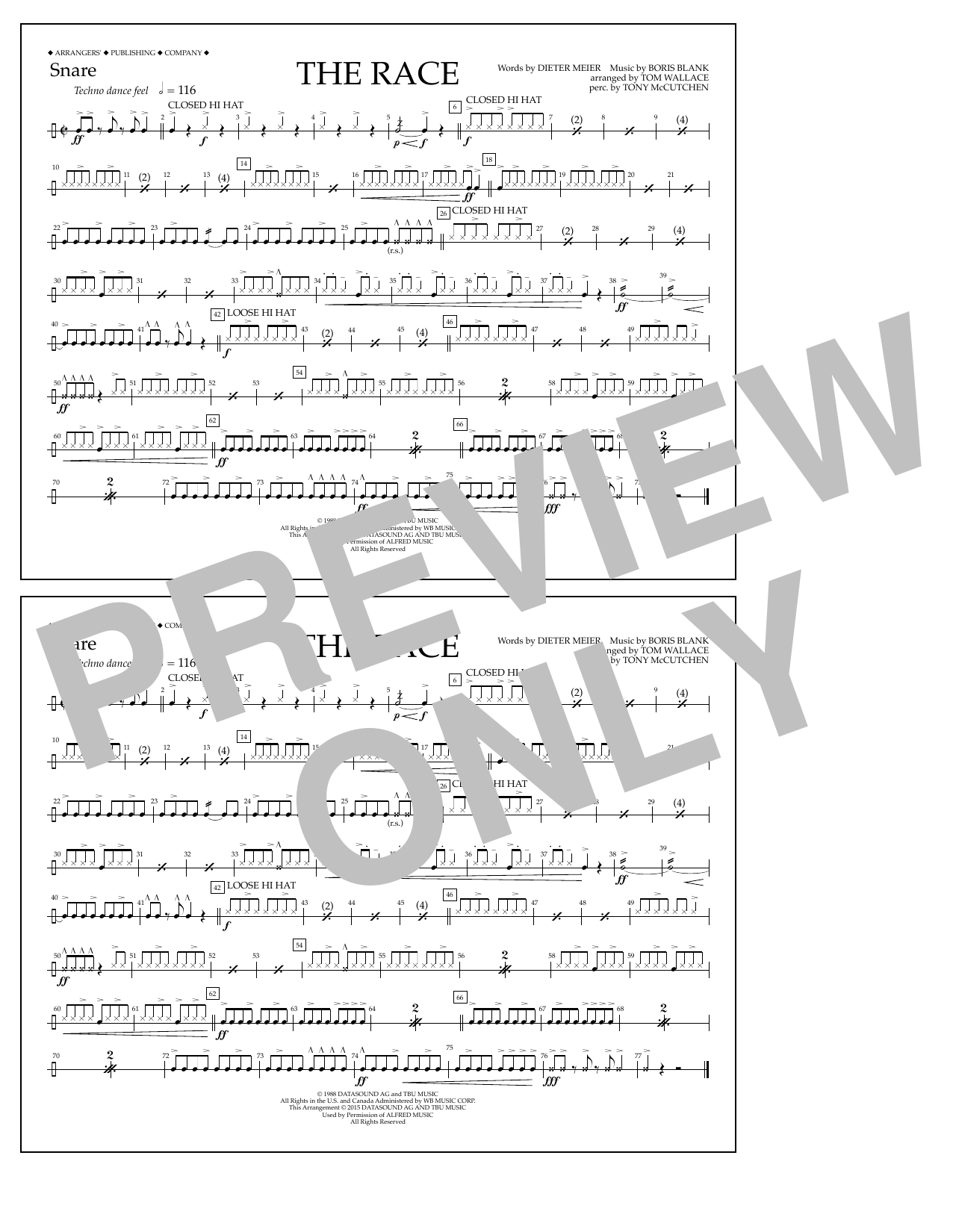 Product picture to: The Race - Snare