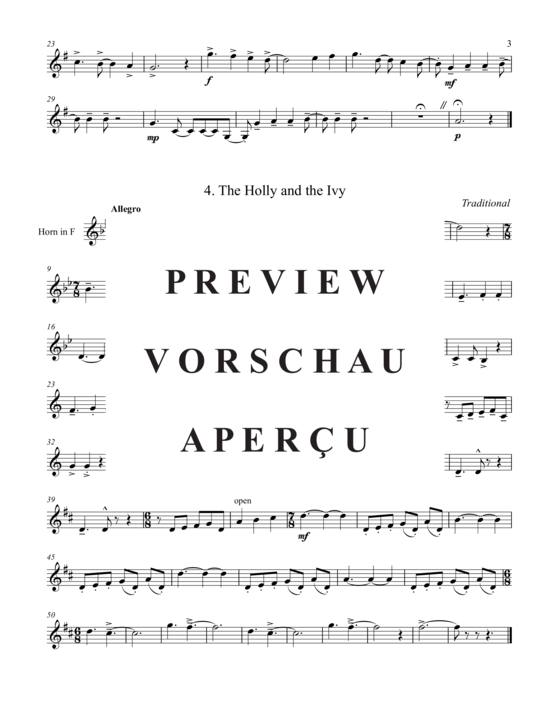 Produktgalerie: Seite 9 von 21 4 Weihnachts-Trios , , (Trp B, Horn F/Pos, Pos)