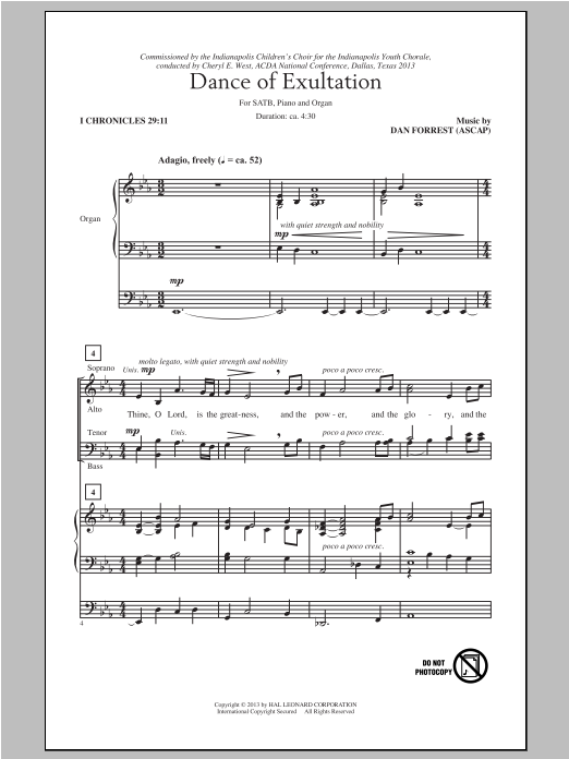 Produktbild zu: Dance Of Exultation