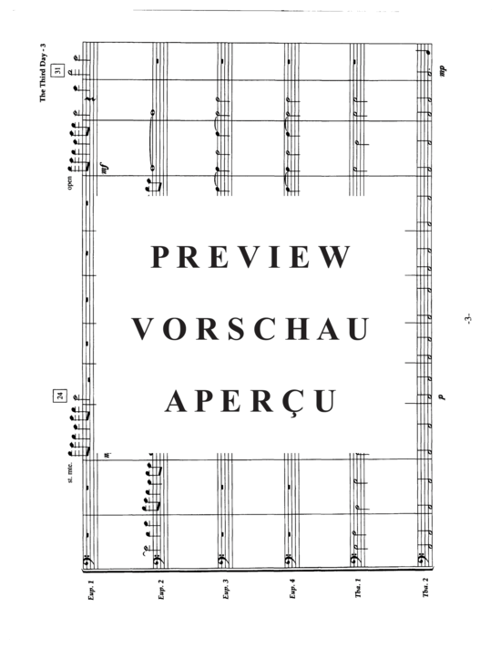 Produktgalerie: Seite 5 von 21 The Third Day , , (Tuba Ensemble EEEETT)