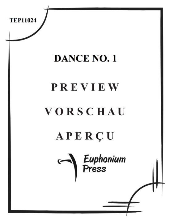 Product gallery: Page 2 of 10 Dance No. 1 , , (Tuba Quartett EETT)