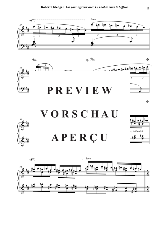 Product gallery: Page 12 of 21 Un Jour Affreux Avec Le Diable Dans Le Beffroi , , (piano solo + narrator)