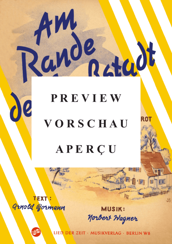 Product gallery: Page 2 of 3 Am Rande der Großstadt , , Piano and Voice