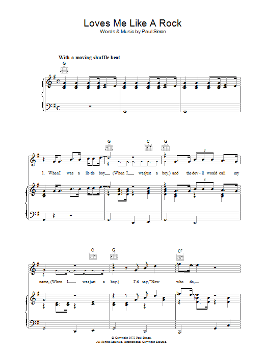 Produktbild zu: Loves Me Like A Rock