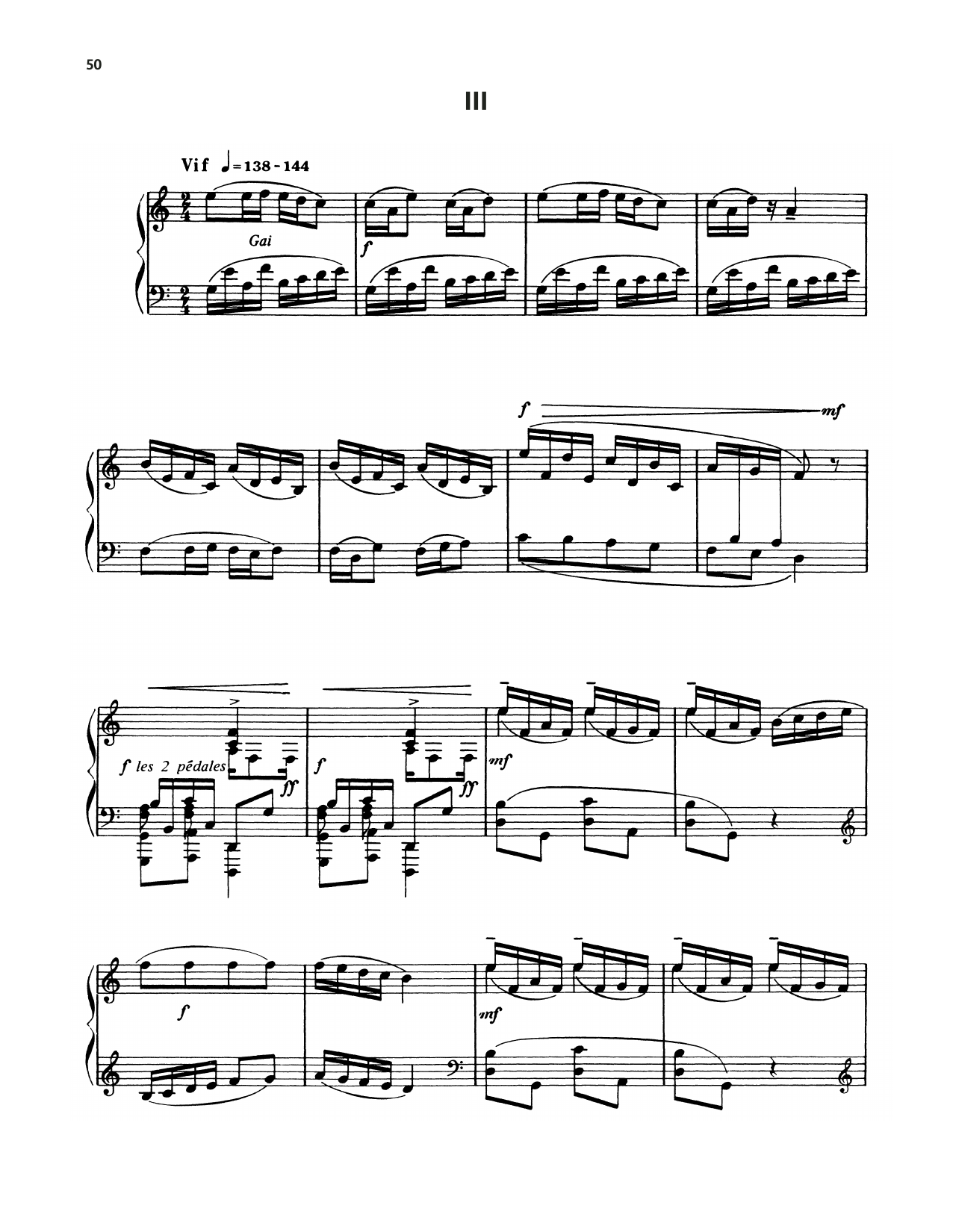 Product gallery: Page 1 of 1 Suite For Piano - III. Vif, Francis Poulenc