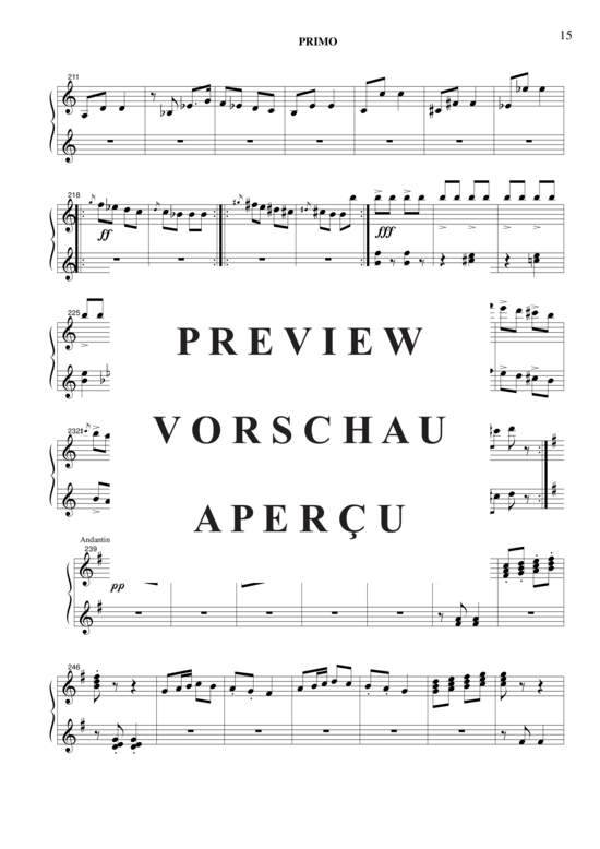 Product gallery: Page 16 of 55 Parisiana , , (piano four hands)